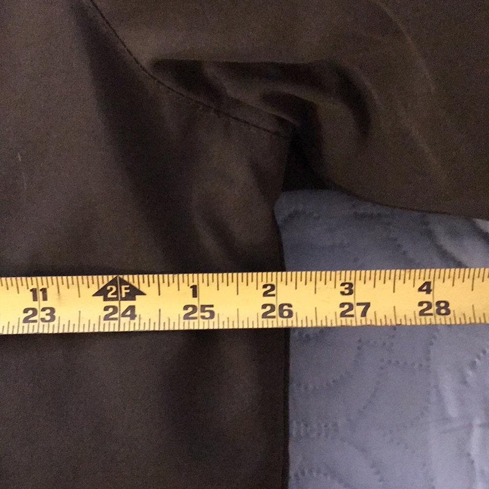 New Michael Kors Green Coat with Faux Fur Trim Hood Size Large Tall L T - Picture 15 of 16